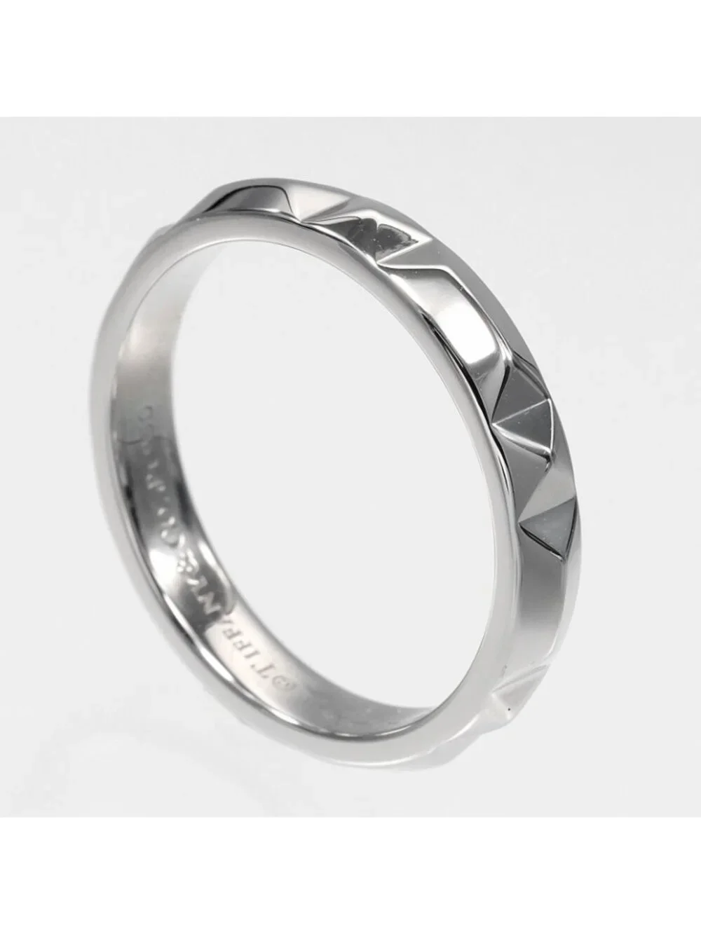 Tiffany & Co True Band Platinum Ring